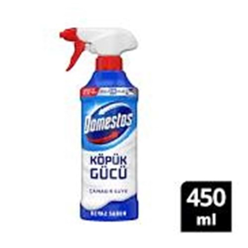 DOMESTOS SPREY 450ml köpük BEYAZ SABUN ÇAMAŞIR SULU