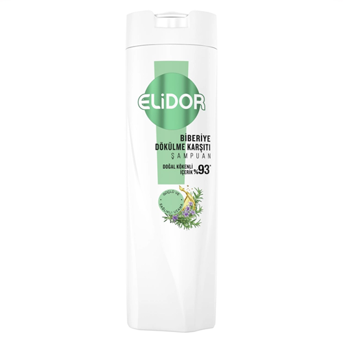 Elidor 400ml DOĞA Biberiye Dökülme Karşıtı Şampuan