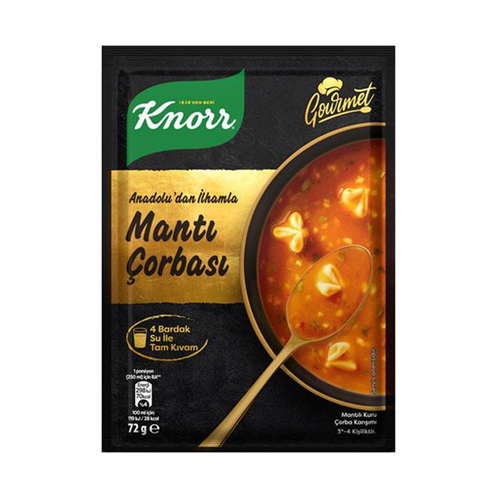 KNORR GOURMET ÇORBA MANTI 92 GR