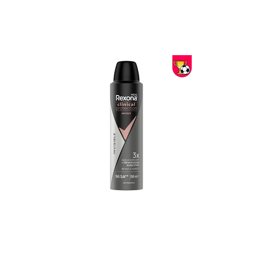 Rexona Clinical Protection Erkek Sprey Deodorant Invisible 150 ml