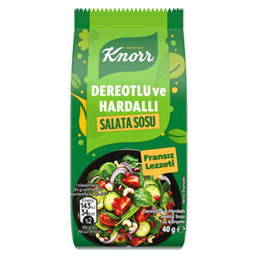 Knorr Dereotlu ve Hardallı Salata Sosu 40 gr