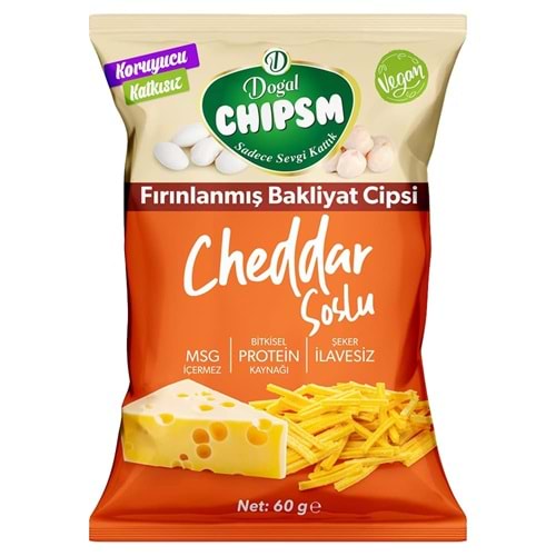 DOĞAL CİPS CHEDDAR SOSLU 60 GR
