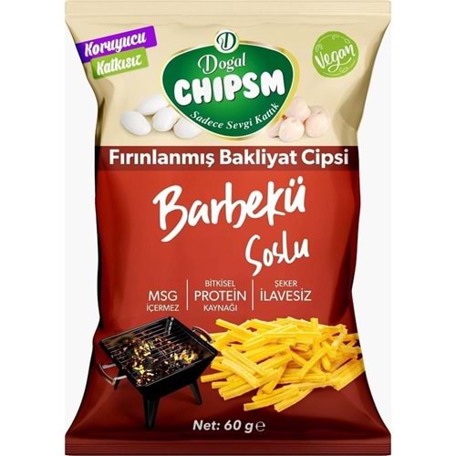 DOĞAL CİPS BARBEKÜ SOSLU 60 GR