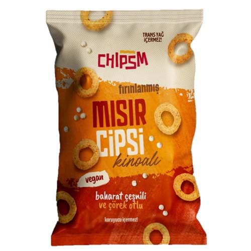 DOĞAL MISIR CİPSİ KİNOALI 70 GR