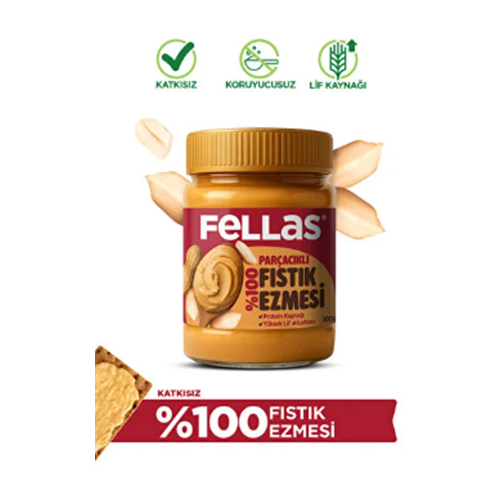 Fellas Fıstık Ezmesi - %100 (300gr)