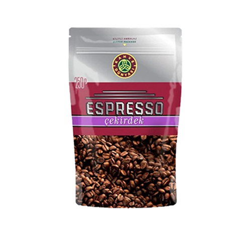 KAHVE DÜNYASI ESPRESSO KAHVE ÇEKİRDEĞİ 250 GR