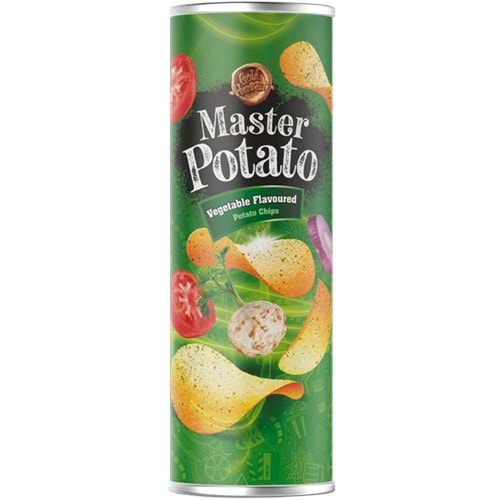 MASTER POTATO SEBZELİ 160 GR CİPS