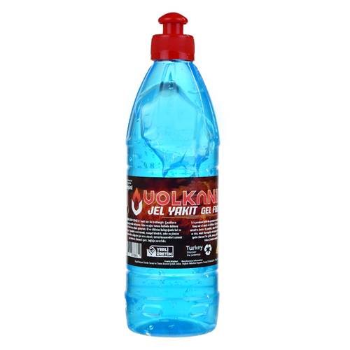 VOLKANİK JEL OCAK YAKITI 500 ML MAVİ