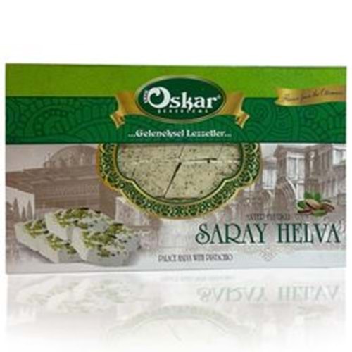 OSKAR SARAY HELVASI 300GR ANTEP FISTIKLI