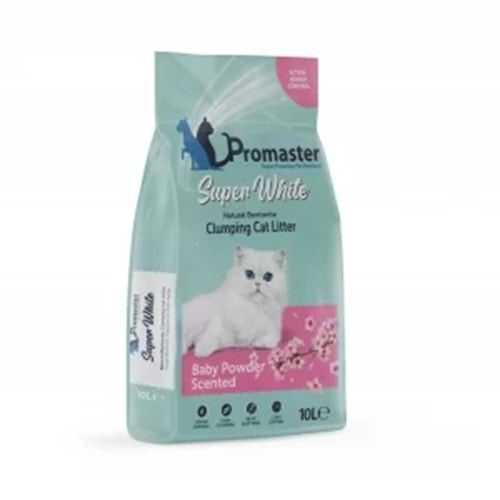 PROMASTER KEDİ KUMU 10 LİTRE BABY POWDER