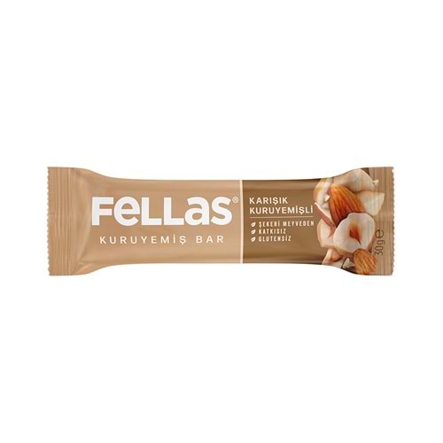 Fellas Karışık Kuruyemişli Bar (30g)