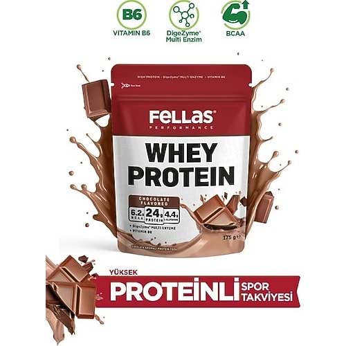 Fellas Protein Tozu Doypack - Çikolata Aromalı (175g)