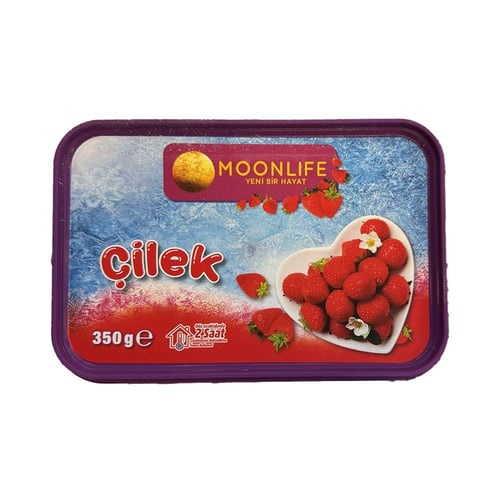MOONLIFE DONUK ÇİLEK 350 GR X 18