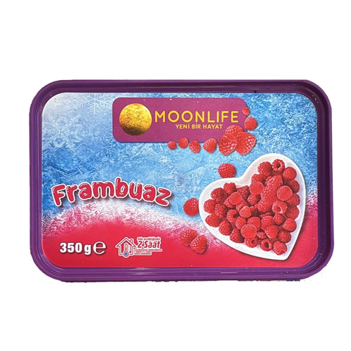 MOONLIFE DONUK FRAMBUAZ 350 GR X 18