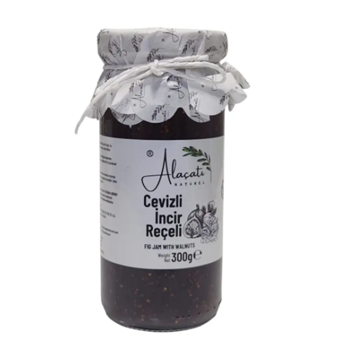 ALAÇATI NATUREL CEVIZLI İNCIR REÇELI 300 G