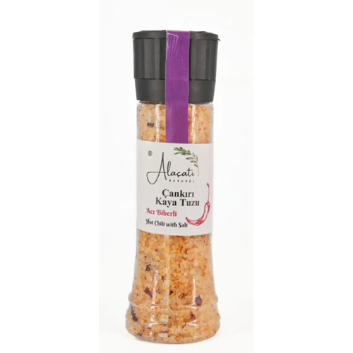 ALAÇATI NATUREL CHILI BIBERLI ÇANKIRI KAYA TUZU 310 G