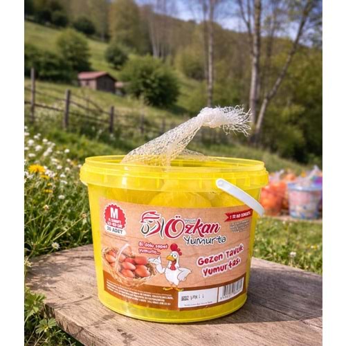 ÖZKAN GEZEN TAVUK YUMURTASI 20 Lİ KOVA