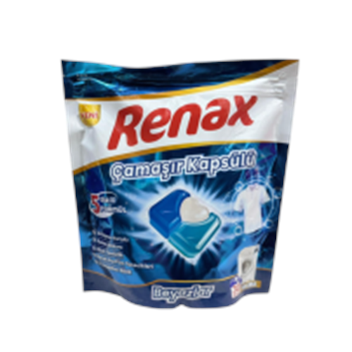 RENAX ÇAMAŞIR KAPSÜLÜ BEYAZLAR 30 LU