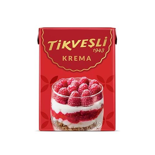 TİKVEŞLİ KREMA 200 ML % 35 YAĞLI