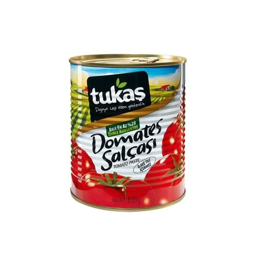 TUKAŞ DOMATES SALÇA 830 GR TNK.