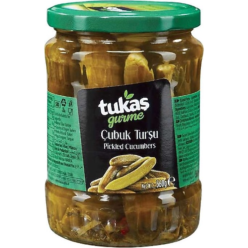 TUKAŞ ÇUBUK SALATALIK TURŞU 670 gr