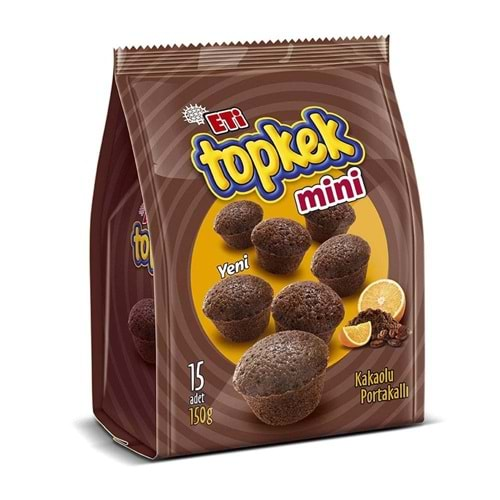 ETİ TOPKEK MİNİ KAKAO PORTAKAL 150 GR