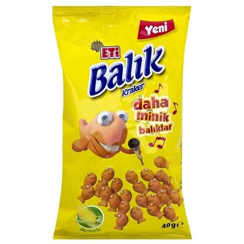 ETİ BALIK MISIRLI 40 GR