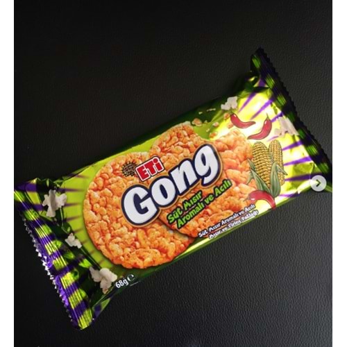 ETİ GONG süt mısır - acılı 68 GR