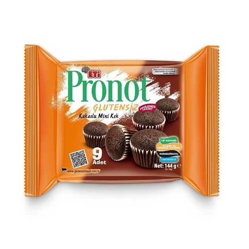 ETİ PRONOTFINDIKLI KAKAOLU KEK 144 GR