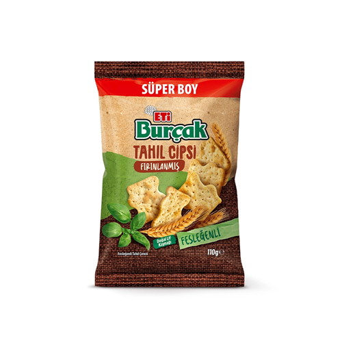 ETİ BURÇAK TAHIL CİPSİ FESLEĞENLİ 110 GR