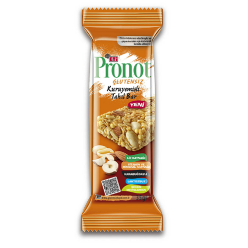 ETİ PRONOT TAHIL BAR KURUYEMİŞLİ 35 GR