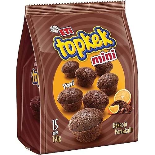ETİ PAYKEK MİNİ KAKAOLU PORTAKALLI 150 GR