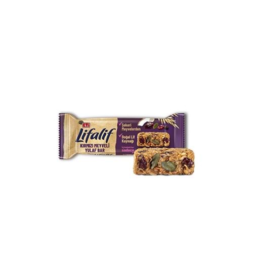 ETİ LİFALİF BAR KIRMIZI MEYVELİ 35 GR.