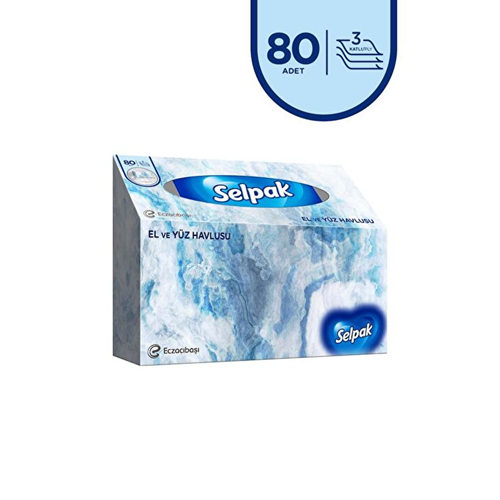 SELPAK EL YÜZ HAVLUSU 80 Lİ