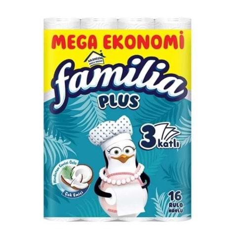 FAMİLİA HAVLU 16 LI PENGUEN DESENLİ