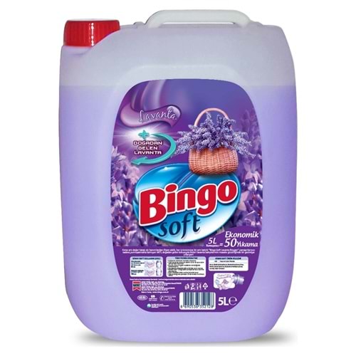 BİNGO SOFT LAVANTA 5 LİTRE