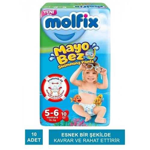 MOLFİX MAYO BEZ NO:5-6 & 10 lu 14kg+