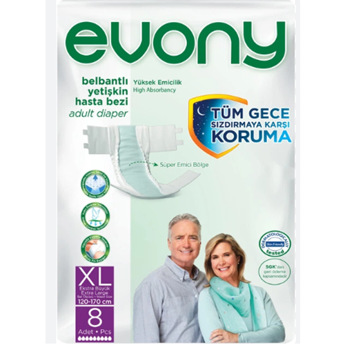 EVONY HASTA BEZİ EXTRA LARGE 8 Lİ