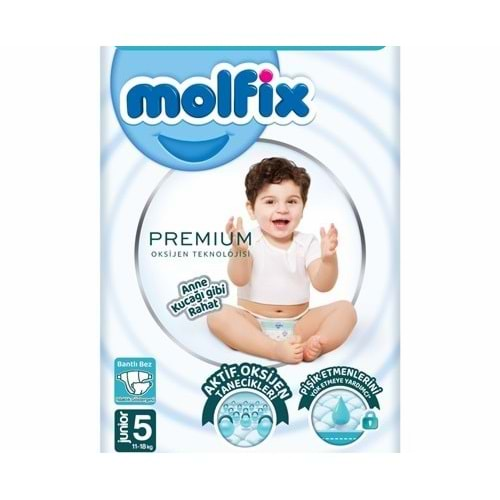 MOLFİX PREMİUM FIRSAT ÇOCUK BEZİ NO:5 JUNİOR 42 Lİ