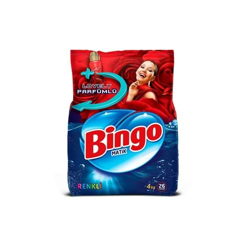 BİNGO MATİK RENKLİ 4 KG