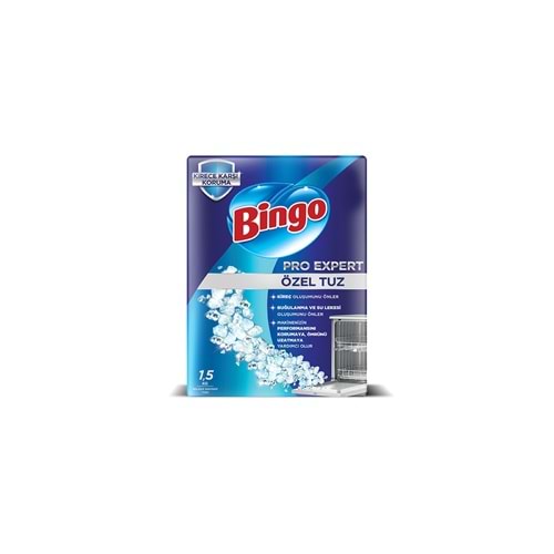 BİNGO BULAŞIK MAKİNA TUZU 1500 GR