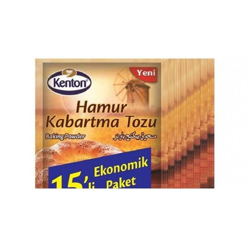 KENTON HAMUR KABARTMA TOZU 15 Lİ