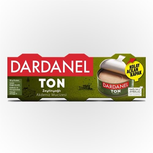 DARDANEL TON 75GR*3 ZEYTİNYAĞLI
