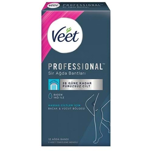 VEET PROFESYONEL SİR AĞDA BANDI 12 Lİ HASSAS CİLT AĞDA