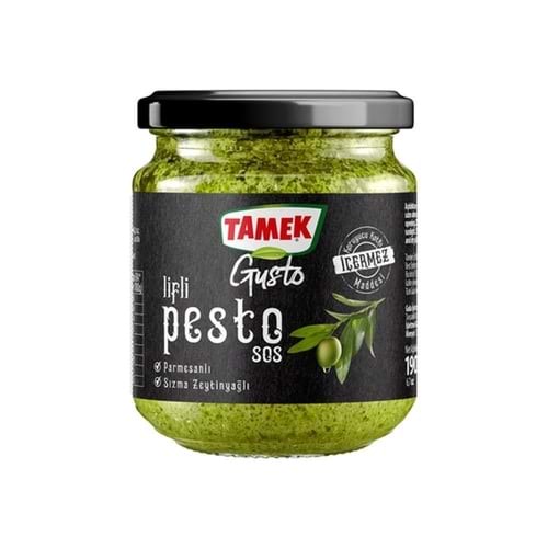 Tamek Gusto Lifli Pesto Sos 190 Gr