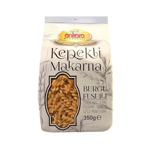 NUHUN ANKARA KEPEKLİ BURGU MAKARNA 350 GR