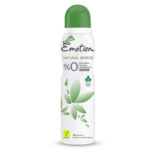 EMOTİON DEO NATUREL BREEZE 150 ML