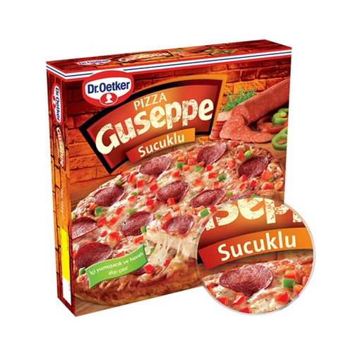 Dr.Oetker Guseppe sucuklu Pizza 402 Gr