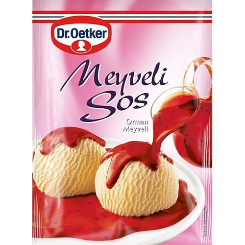 DR.OETKER TATLI MEYVELİ SOS 77 GR