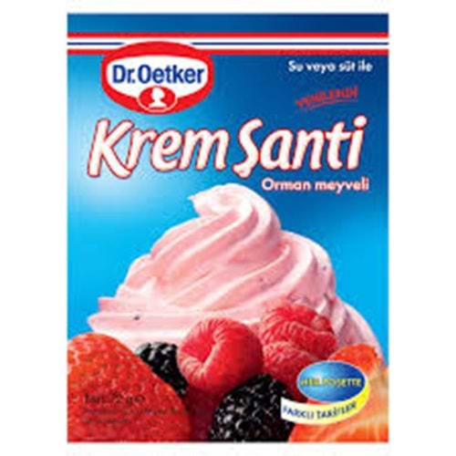 DR.OETKER KREM ŞANTİ ORMAN MEYVELİ 72 GR